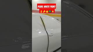 Pearl white pant full Toyota company ki gadi denting and painting automobile dentingpenting 🇸🇦👍🤌 [upl. by Clarke]