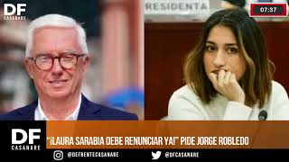 “¡Laura Sarabia debe renunciar ya” pide Jorge Robledo [upl. by Ennoid]