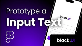 Figma Tutorial 2024 Create amp Prototype an Input Text Field [upl. by Malim815]