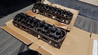 Ford 302 Cylinder Head Removal [upl. by Enilamme699]