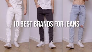 10 Best Brands for Mens Jeans on a Budget  Denim Starting at 6 [upl. by Rukna216]