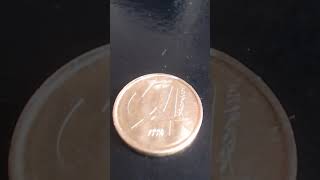 5 pesetas de 1998 espanha mundodasmoedas moedasraras viralvideo [upl. by Nnep442]