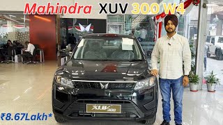 New Mahindra Xuv300 W4 With Sunroof 2023 🔥 Base Model Detailed Walkaround with On Road Price 🔥 [upl. by Yduj]