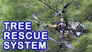 How to recover drones or other things stuck high up in a tree [upl. by Hplodur682]