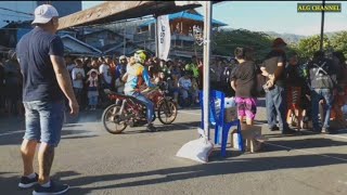 DRAG RACE 2019 di Tahuna ribuan masyarakat Menonton Race [upl. by Enoob]