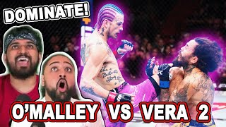 OMALLEY DOMINATES Sean OMalley vs Chito Vera REACTION [upl. by Wesa]