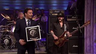 TV Live Motorhead  quotAce of Spadesquot Fallon 2011 [upl. by Cassaundra]