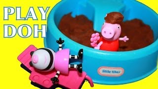 Peppa Pig Playground Muddy Zoe Zebra Little Tikes Toys [upl. by Mitchell]