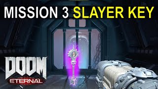 How to Get the Slayer Key in Mission 3 Cultist Base  DOOM Eternal [upl. by Daas]