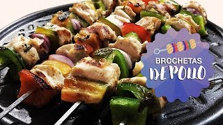 Brochetas de Pollo  Johanna TV [upl. by Walkling]