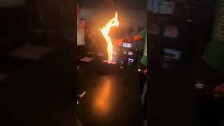 Flammability in my science class [upl. by Perkoff263]