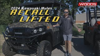 Recall Lifted on The 2024 Kawasaki Mule Pros  Tyler Lynham  Woods Cycle Country [upl. by Airalednac942]