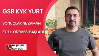 KYK YURT SONUÇLAR NE ZAMAN YURT ÜCRETİ ZAM FARKI EYLÜL AYI ÖDEMESİ BAŞLADI [upl. by Trstram]