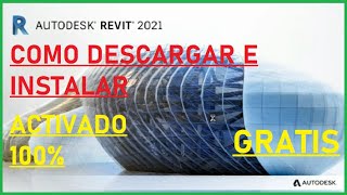 ✅ Como descargar e instalar Autodesk Revit 2021 Activado Legal y Gratis ✅ [upl. by Arbuckle670]