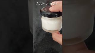 DIY ALMOND CREAMANTIAGING CREAMCLEAR AND GLOWING SKINKOREAN GLASS SKINHOMEMADE NIGHT CREAM💯✌️ [upl. by Bronnie]