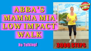 WORKOUT to ABBA  Mamma Mia Walking Workout [upl. by Clance46]