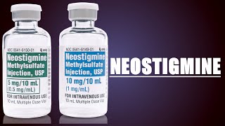 Neostigmine  mechanism of action  side effects [upl. by Coridon]