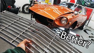 Custom Grill for 280Z By Skillard  The JDM Devil Z Build Series 18 [upl. by Eteragram903]