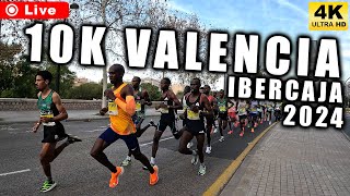 10K VALENCIA IBERCAJA 2024 🔴 LIVE DESDE DENTRO 🏆 PRIMEROS CLASIFICADOS 🎯 WORLD RECORD [upl. by Oirasor716]