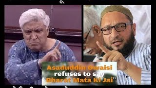 Javed Akhtar tears apart Owaisi [upl. by Gayn913]