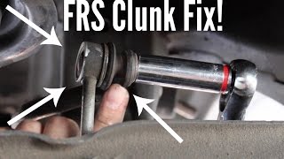 How To Fix Frs Clunk Noise  Checklist [upl. by Ayotel]