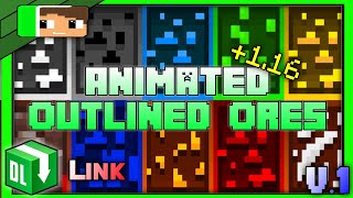 Animated Outlined Ores v1  Full Showcase  MCPE Texture Packs 116  OpenZane Texture Packs [upl. by Shulman219]