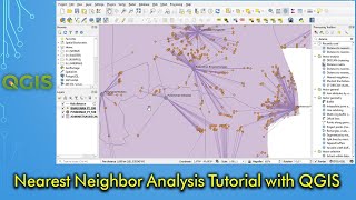 Nearest Neighbor Analysis Tutorial with QGIS [upl. by Nataline]