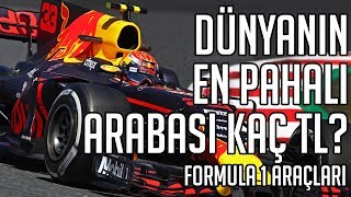 DÜNYANIN EN PAHALI ARABASI  Formula 1 Arabaları Ne Kadar [upl. by Peterec]