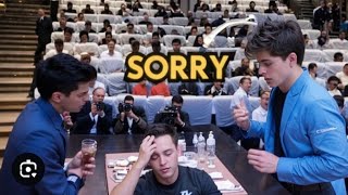 MAGNUS CARLSEN VS NIHAL SARIN  World Rapid Chess [upl. by Enilreug]