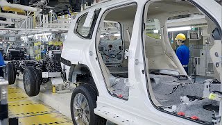 How your Toyota Land Cruiser is made Toyota factory tour in Japan [upl. by Modla]