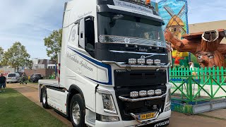 Kermis Heemskerk 2023 Transport en opbouw Deel 2 [upl. by Laekcim]