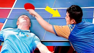 Most ANGRY Table Tennis Moments EVER [upl. by Annaeiluj]