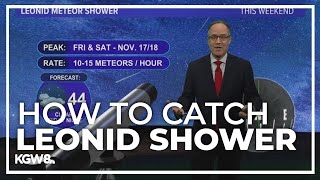 Leonid Meteor Shower How to catch the best view Friday night [upl. by Shelli]