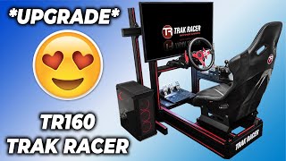 NEW Sim Rig UPGRADE TRAK RACER TR160 [upl. by Mariele]