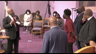 🔥 Bishop Hankersons Son Receives Prophecy amp COGIC Praise Break  Prophet Todd Hall [upl. by Patty]