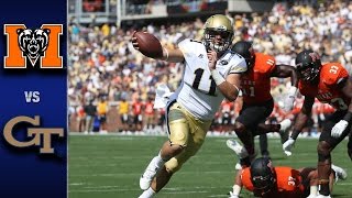 Georgia Tech vs Mercer Football Highlights 2016 [upl. by Berky]