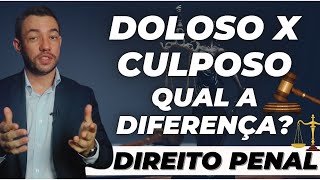 DOLOSO X CULPOSO  SAIBA A DIFERENÇA ENTRE ELES [upl. by Nibroc]