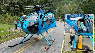 Taking Our Helicopter Into North Carolinas Disaster [upl. by Telrats]