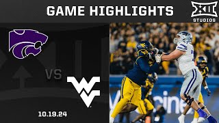 Kansas State vs West Virginia Highlights  2024 Big 12 Football [upl. by Aytida503]