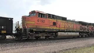 BNSF 8567 West in Princeton IL 31324 [upl. by Zurkow167]