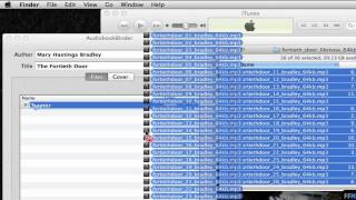 Join MP3 into M4B with Chapters Free Mac [upl. by Ennaylil]