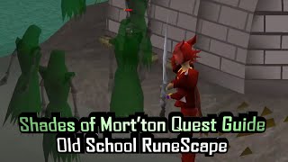 OSRS Shades of Mortton Quest Guide [upl. by Rehotsirk]