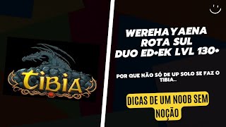 Tibia  Hunt Werehyaena Duo EdEk lvl 130 [upl. by Rakso]