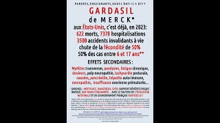 Gardasil Merck Macron et l’Éducation nationale les relations dangereuses [upl. by Cattier]