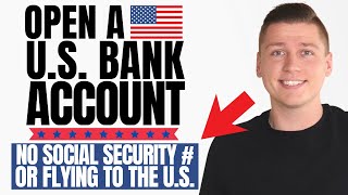 How To Open a US Bank Account amp Credit Card ONLINE For A NonResident Without SSN [upl. by Derte]