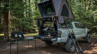 Tacoma Camping  Overland Setup 2024  Naturnest Amazon RTT First Impressions [upl. by Celestine]