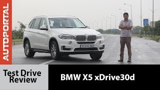 BMW X5 xDrive 30d Test Drive Review  Autoportal [upl. by Aiciles]