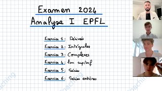 Examen 2024 Analyse I EPFL  Correction Détaillée des Exercices Clés pour Réussir [upl. by Rasia]