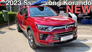 NEW 2023 SsangYong Korando  Visual REVIEW exterior interior [upl. by Nnairrehs]