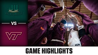 Jacksonville vs Virginia Tech Game Highlights  202425 ACC Mens Basketball [upl. by Marleah916]